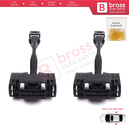 2 Pieces Rear Door Stop Check Assy Limiter Strap for Audi A5 S5 RS5 MK2 II B9 F5 2016-2024 8W8839249