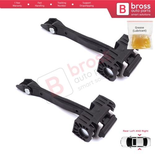 2 Pieces Rear Door Stop Check Assy Limiter Strap for Audi A5 S5 RS5 MK2 II B9 F5 2016-2024 8W8839249
