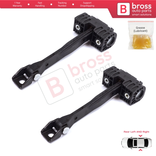 2 Pieces Rear Door Stop Check Assy Limiter Strap for Audi A5 S5 RS5 MK2 II B9 F5 2016-2024 8W8839249