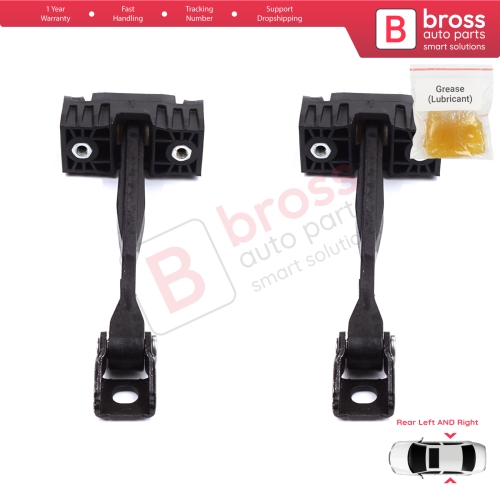 2 Pieces Rear Door Stop Check Assy Limiter Strap for Audi A5 S5 RS5 MK2 II B9 F5 2016-2024 8W8839249