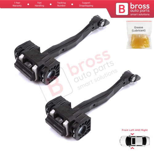 2 Pieces Front Door Stop Check Assy Limiter Strap for Audi Q5 SQ5 MK2 II FY 80A 2016-2025 80A837249