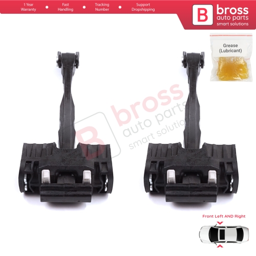 2 Pieces Front Door Stop Check Assy Limiter Strap for Audi Q5 SQ5 MK2 II FY 80A 2016-2025 80A837249