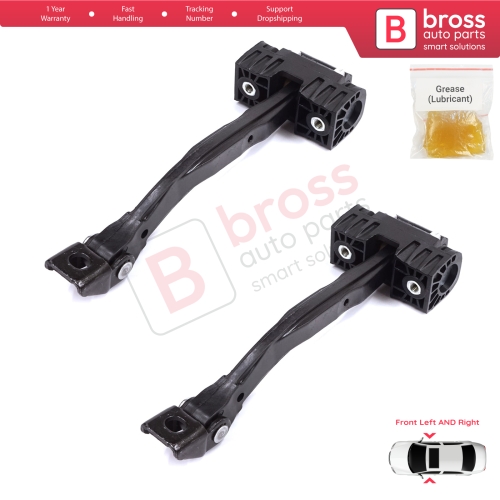 2 Pieces Front Door Stop Check Assy Limiter Strap for Audi Q5 SQ5 MK2 II FY 80A 2016-2025 80A837249