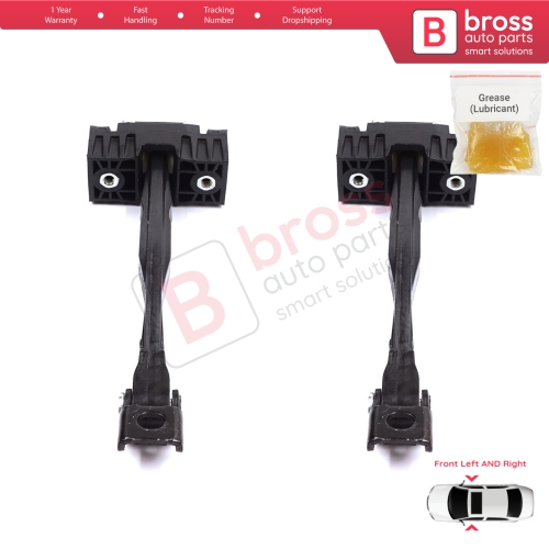 2 Pieces Front Door Stop Check Assy Limiter Strap for Audi Q5 SQ5 MK2 II FY 80A 2016-2025 80A837249