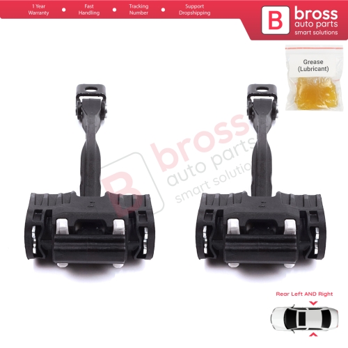 2 Pieces Rear Door Stop Check Assy Limiter Strap for Audi Q5 SQ5 MK2 II FY 80A 2016-2025 80A839249