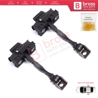 2 Pieces Rear Door Stop Check Assy Limiter Strap for Seat Toledo MK4 KG Skoda Rapid 2012-2019 5JA839249E