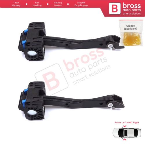 2 Pieces Front Door Stop Check Assy Limiter Strap for Seat Leon MK3 5F ST 5F1 5F8 2012-2020 5F4837203A