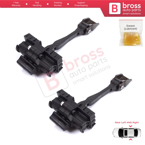 2 Pieces Rear Door Stop Check Assy Limiter Strap for Seat Leon MK3 5F ST 5F1 5F8 2012-2020 5F4839203A
