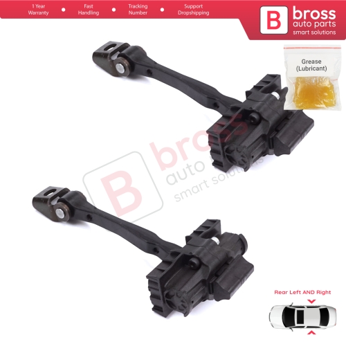 2 Pieces Rear Door Stop Check Assy Limiter Strap for Seat Leon MK3 5F ST 5F1 5F8 2012-2020 5F4839203A