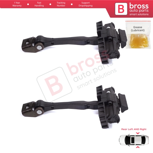 2 Pieces Rear Door Stop Check Assy Limiter Strap for Seat Leon MK3 5F ST 5F1 5F8 2012-2020 5F4839203A