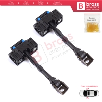 2 Pieces Front Door Stop Check Assy Limiter Strap for Seat Ibiza MK4 IV SC 6J1 6P5 2008-2018 Coupe Sportcoupe 6J3837249D