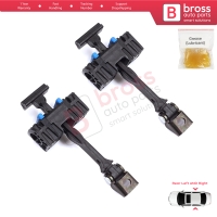 2 Pieces Rear Door Stop Check Assy Limiter Strap for Seat Ibiza MK4 IV 6J 6P ST 2008-2017 6J4839249B