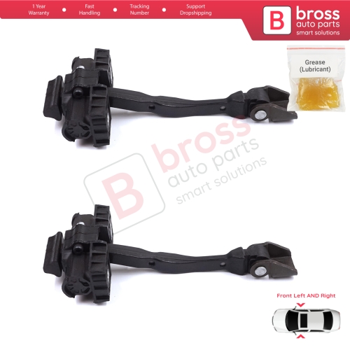 2 Pieces Front Door Stop Check Assy Limiter Strap for Seat Ibiza MK5 V 6F KJ1 Arona KJ 2017-On 6F0837179