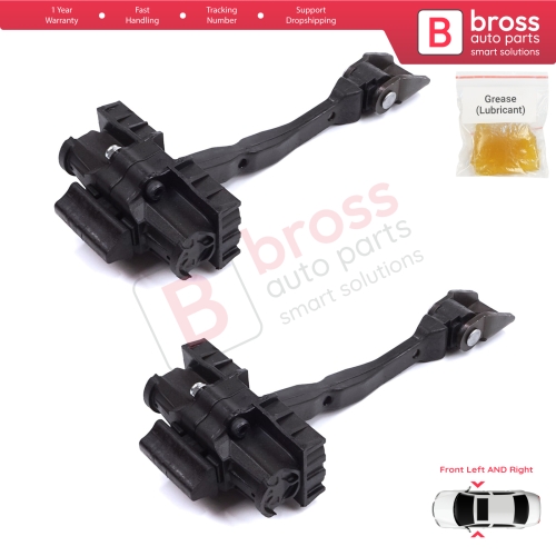 2 Pieces Front Door Stop Check Assy Limiter Strap for Seat Ibiza MK5 V 6F KJ1 Arona KJ 2017-On 6F0837179