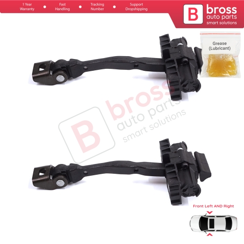 2 Pieces Front Door Stop Check Assy Limiter Strap for Seat Ibiza MK5 V 6F KJ1 Arona KJ 2017-On 6F0837179