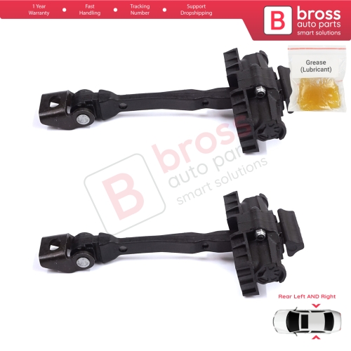 2 Pieces Rear Door Stop Check Assy Limiter Strap for Seat Ibiza MK5 V 6F KJ1 Arona KJ 2017-On 6F0839179
