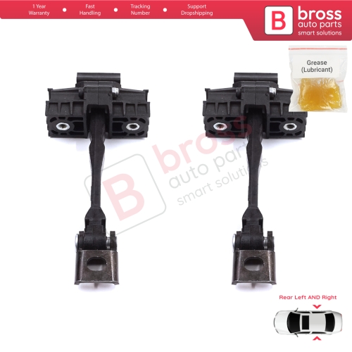 2 Pieces Rear Door Stop Check Assy Limiter Strap for Seat Ibiza MK5 V 6F KJ1 Arona KJ 2017-On 6F0839179