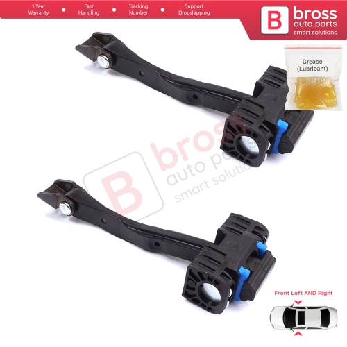 2 Pieces Front Door Stop Check Assy Limiter Strap for Seat Leon MK3 III SC 5F5 2013-2018 3-Door HB Coupe 5F3837203A