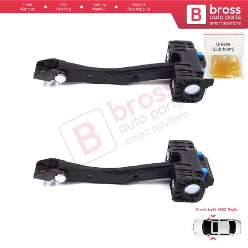 2 Pieces Front Door Stop Check Assy Limiter Strap for Seat Leon MK3 III SC 5F5 2013-2018 3-Door HB Coupe 5F3837203A
