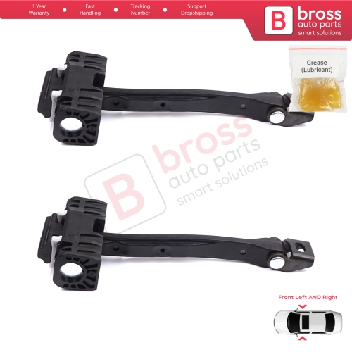 2 Pieces Front Door Stop Check Assy Limiter Strap for Skoda Karoq NU7 ND7 Seat Cupra Ateca KH 57A837203