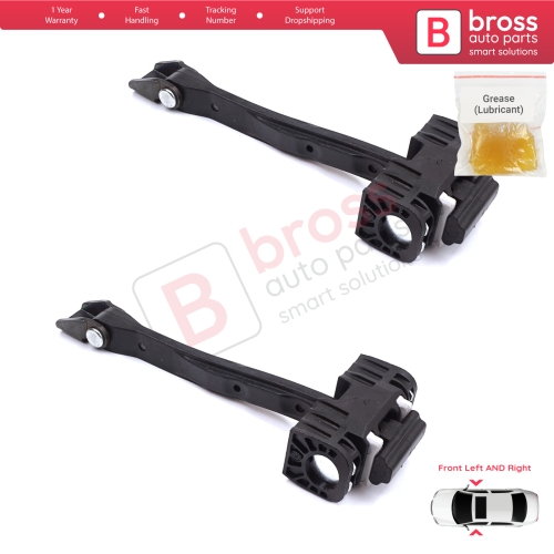 2 Pieces Front Door Stop Check Assy Limiter Strap for Skoda Karoq NU7 ND7 Seat Cupra Ateca KH 57A837203
