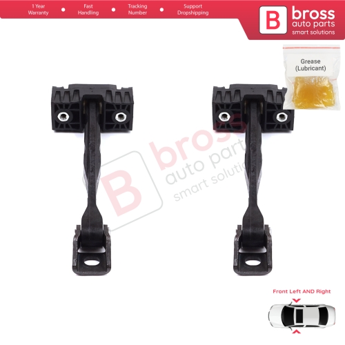 2 Pieces Front Door Stop Check Assy Limiter Strap for Skoda Karoq NU7 ND7 Seat Cupra Ateca KH 57A837203
