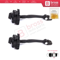 2 Pieces Rear Door Stop Check Assy Limiter Strap for Skoda Karoq NU7 ND7 Seat Cupra Ateca KH 57A839203