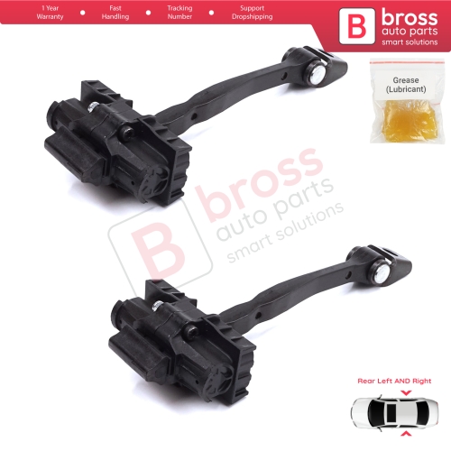 2 Pieces Rear Door Stop Check Assy Limiter Strap for Skoda Karoq NU7 ND7 Seat Cupra Ateca KH 57A839203