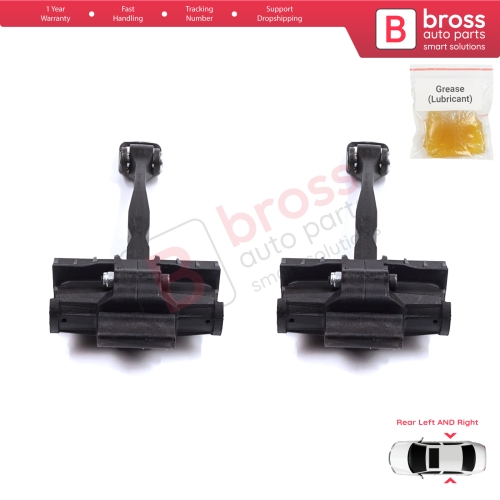 2 Pieces Rear Door Stop Check Assy Limiter Strap for Skoda Karoq NU7 ND7 Seat Cupra Ateca KH 57A839203