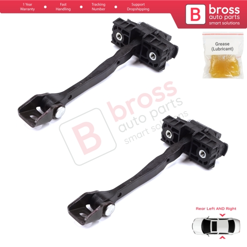 2 Pieces Rear Door Stop Check Assy Limiter Strap for Skoda Karoq NU7 ND7 Seat Cupra Ateca KH 57A839203