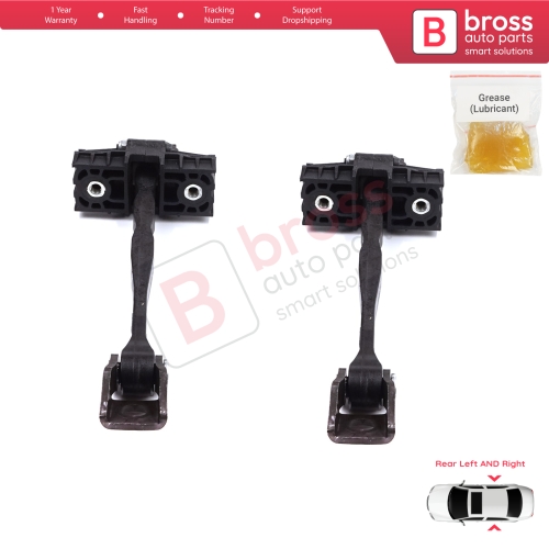 2 Pieces Rear Door Stop Check Assy Limiter Strap for Skoda Karoq NU7 ND7 Seat Cupra Ateca KH 57A839203