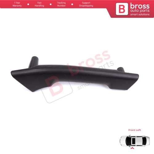 Front Left Inner Door Handle Grip Black for Renault Master MK3 Nissan NV400 Interstar Vauxhall Opel Movano B 8200730608