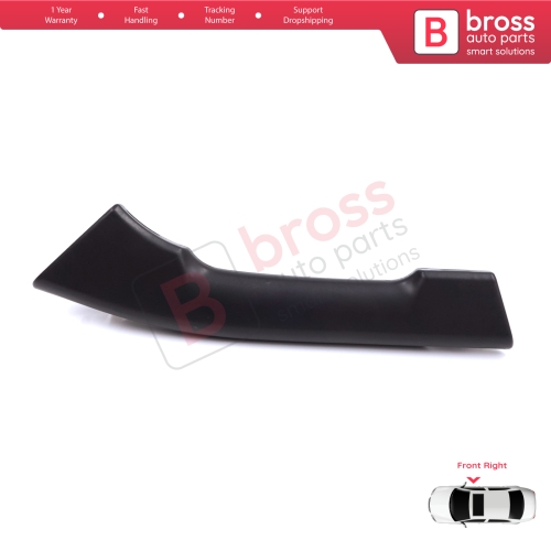 Front Right Inner Door Handle Grip Black for Renault Master MK3 Nissan NV400 Interstar Vauxhall Opel Movano B 8200730607