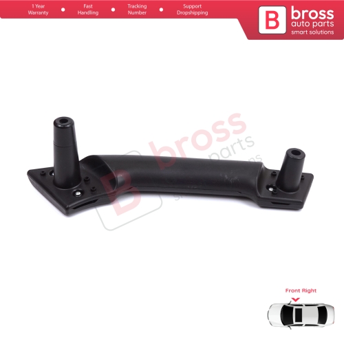 Front Right Inner Door Handle Grip Black for Renault Master MK3 Nissan NV400 Interstar Vauxhall Opel Movano B 8200730607