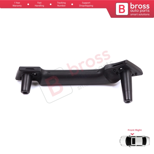 Front Right Inner Door Handle Grip Black for Renault Master MK3 Nissan NV400 Interstar Vauxhall Opel Movano B 8200730607