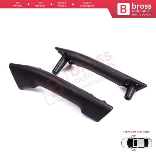 Front Inner Door Handle Grip Black Left Right for Renault Master MK3 Nissan NV400 Interstar Vauxhall Opel Movano B 8200730608