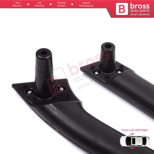 Front Inner Door Handle Grip Black Left Right for Renault Master MK3 Nissan NV400 Interstar Vauxhall Opel Movano B 8200730608