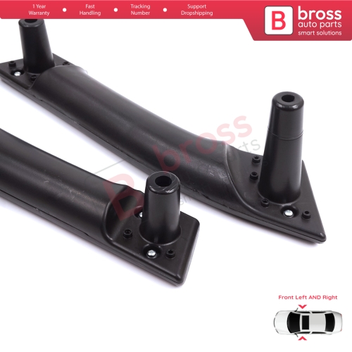 Front Inner Door Handle Grip Black Left Right for Renault Master MK3 Nissan NV400 Interstar Vauxhall Opel Movano B 8200730608