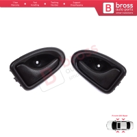 Inner Door Handle Right Left Black Rod Type for Renault Clio 2 Scenic Megane 1 Trafic Master 2 Mascott Logan 1 Movano Vivaro A Interstar Primastar 1 Daily 7700434716 7700434717