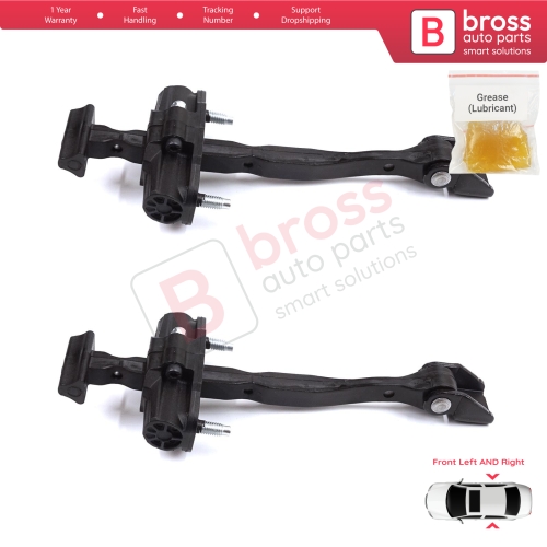 2 Pieces Front Door Stop Check Assy Limiter Strap for Mercedes A Class W177 B W247 CLA C118 X118 GLA H247 EQA H243 A1777207000
