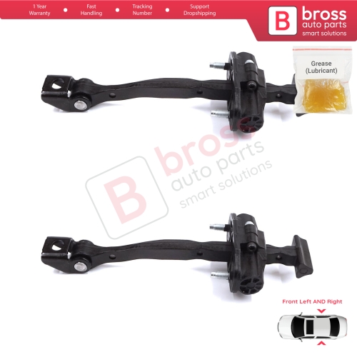 2 Pieces Front Door Stop Check Assy Limiter Strap for Mercedes A Class W177 B W247 CLA C118 X118 GLA H247 EQA H243 A1777207000