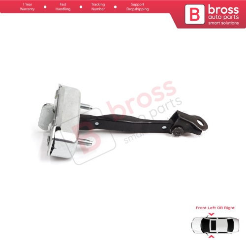 Front Door Stop Check Assy Limiter Strap for Toyota Corolla E120 2000-2007 Verso MK1 2001-2004 68610-12170