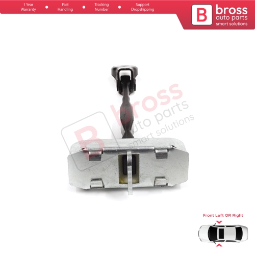 Front Door Stop Check Assy Limiter Strap for Toyota Corolla E120 2000-2007 Verso MK1 2001-2004 68610-12170
