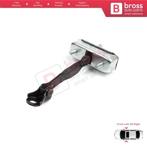 Front Door Stop Check Assy Limiter Strap for Toyota Corolla E120 2000-2007 Verso MK1 2001-2004 68610-12170