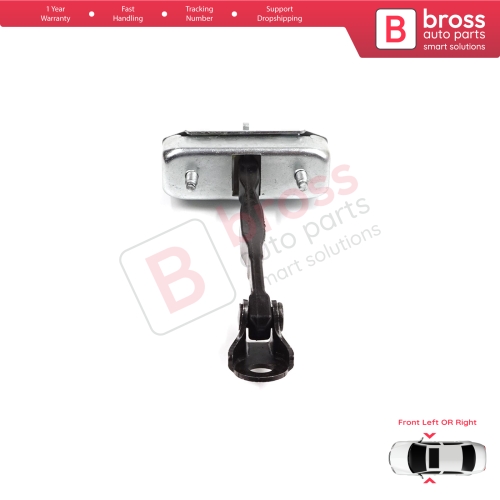 Front Door Stop Check Assy Limiter Strap for Toyota Corolla E120 2000-2007 Verso MK1 2001-2004 68610-12170