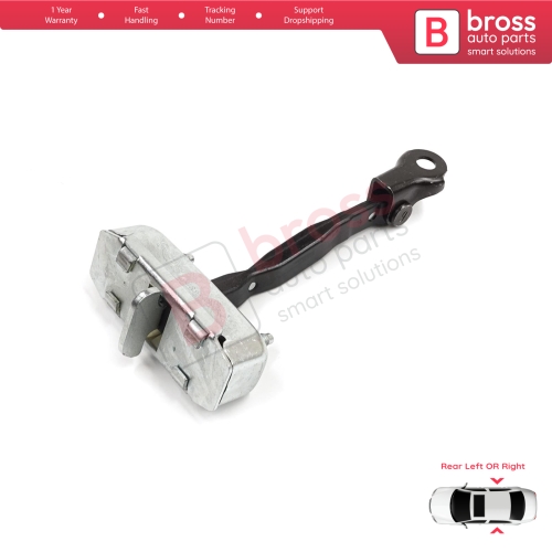 Rear Door Stop Check Assy Limiter Strap for Toyota Corolla E120 2000-2007 Verso MK1 2001-2004 Wish AE10 2003–2009 6863012090