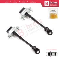 2 Pieces Front Door Stop Check Assy Limiter Strap for Dacia Renault Sandero MK3 LJI Jogger Logan LJI Taliant 804303250R