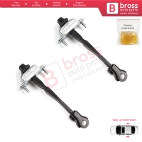 2 Pieces Rear Door Stop Check Assy Limiter Strap for Dacia Renault Sandero MK3 LJI Logan LJI Taliant 824308415R
