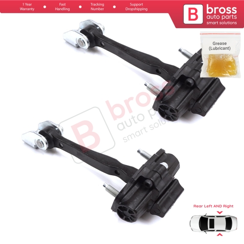 2 Pieces Rear Door Stop Check Assy Limiter Strap for Renault Dacia Duster MK2 HM 2017-2024 804300992R