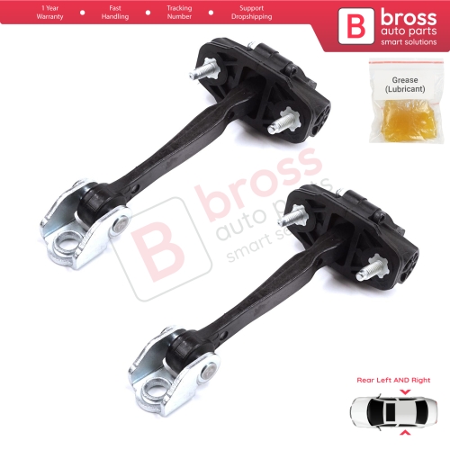 2 Pieces Rear Door Stop Check Assy Limiter Strap for Renault Dacia Duster MK2 HM 2017-2024 804300992R